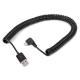 Elbow Telescopic Spring For Android Data Cable