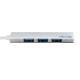 Notebook Type-C HUB 4-port USB Deconcentrator Aluminum Alloy Multi-port USB HUB Typec Docking Station