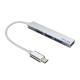 Notebook Type-C HUB 4-port USB Deconcentrator Aluminum Alloy Multi-port USB HUB Typec Docking Station