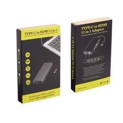Type-c Docking Station 11-in-one With Hdmi Network Card All-in-one Converter