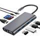 Type-c Docking Station 11-in-one With Hdmi Network Card All-in-one Converter
