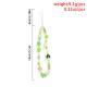 Simple Contrasting Color Stitching Bag Bracelet With Lanyard