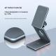Aluminum Alloy Folding Wireless Charging Bracket Mobile Phone Headset Watch Three-in-one 15W Magnetic Fast
