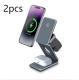 Magsafe15W Magnetic Watch Mobile Phone Headset Three-in-one Folding Wireless Charger