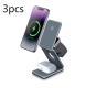 Magsafe15W Magnetic Watch Mobile Phone Headset Three-in-one Folding Wireless Charger