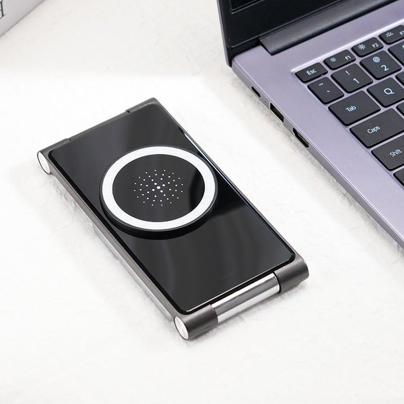 Metal Three-in-one Folding Wireless Charger