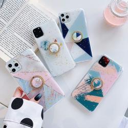 Stitching triangle phone case