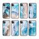 Coastline glass shell sea glass shell mobile phone case