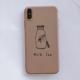 Cartoon milk tea girl mobile phone case
