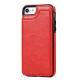 Crazy Horse Pattern Sticker Leather Mobile Phone Case