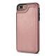 Crazy Horse Pattern Sticker Leather Mobile Phone Case