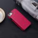Crazy Horse Pattern Sticker Leather Mobile Phone Case