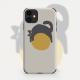 Compatible with Apple, Hand painted kitten art suitable for iPhone 12 mobile phone case