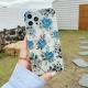 Double-Sided Film Electroplating Leaf Flower Phone Case