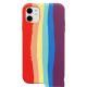 Compatible With , Tide Brand Liquid Rainbow Iphone11pro  X Mobile Phone Case Xs Max Suitable For Personality 7p 8plus Couples