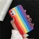 Compatible With , Tide Brand Liquid Rainbow Iphone11pro  X Mobile Phone Case Xs Max Suitable For Personality 7p 8plus Couples