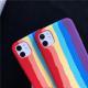 Compatible With , Tide Brand Liquid Rainbow Iphone11pro  X Mobile Phone Case Xs Max Suitable For Personality 7p 8plus Couples