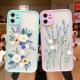 Contrasting Color Matte Frame Skin Phone Case