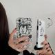 Compatible with Apple , Personality Funny Crowd Mobile Phone Case