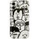Compatible with Apple , Personality Funny Crowd Mobile Phone Case