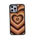 Love, Black And White Polka Dot Phone Case