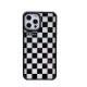 Love, Black And White Polka Dot Phone Case