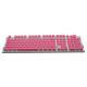 Pudding 108 Key Double Skin Pudding Cream PBT104 Two-color Milk Skin Mechanical Keyboard Translucent Keycap