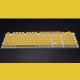 Pudding 108 Key Double Skin Pudding Cream PBT104 Two-color Milk Skin Mechanical Keyboard Translucent Keycap