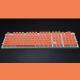 Pudding 108 Key Double Skin Pudding Cream PBT104 Two-color Milk Skin Mechanical Keyboard Translucent Keycap