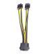 Graphics Card 8PIN To Dual 8PIN Graphics Card 8P Female To Dual