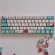 Coral Sea Keycaps PBT Five-sided Sublimation Mechanical Keyboard
