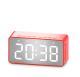 Alarm clock bluetooth speaker