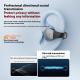 Applicable Gas Bluetooth Headset For Bone Conduction Wireless Running Sports Open Non In-ear
