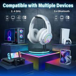 Low-latency Head-mounted Luminous Gaming Headset For E-sports