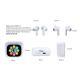 In-ear Bluetooth Headset With Screen Noise Reduction Transparent Large Color Screen