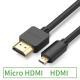 Hdmi To Hdmi Cable Mobile Phone Tablet Camera Laptop Projector Micro Head Transfer