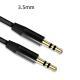 Universal Audio Cable 3.5 Male-to-male Mobile Phone Headset Audio Cable Aux Car-to-record Cable