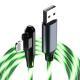 Luminous Elbow Streamer Data Cable Fast Charge