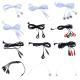 2 Or 4 Button Electrotherapy Electrode Cable For Massage And Relaxation