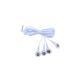 2 Or 4 Button Electrotherapy Electrode Cable For Massage And Relaxation