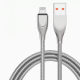 Metal Hose Data Cable Anti-break Durable Zinc Alloy Flash Filling