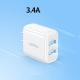 20W Dual-port Charging Head Multi-port Usb Universal Data Cable