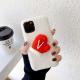 Compatible with Apple , Cute woolen glove phone case