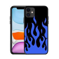 Compatible with Apple, iPhone12XR Green Flame Phone Case