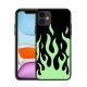 Compatible with Apple, iPhone12XR Green Flame Phone Case