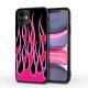 Compatible with Apple, iPhone12XR Green Flame Phone Case