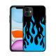 Compatible with Apple, iPhone12XR Green Flame Phone Case