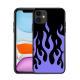 Compatible with Apple, iPhone12XR Green Flame Phone Case