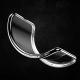 Electroplating soft edge ultra-thin fine hole mobile phone case