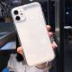Mobile phone case with fluorescent powder